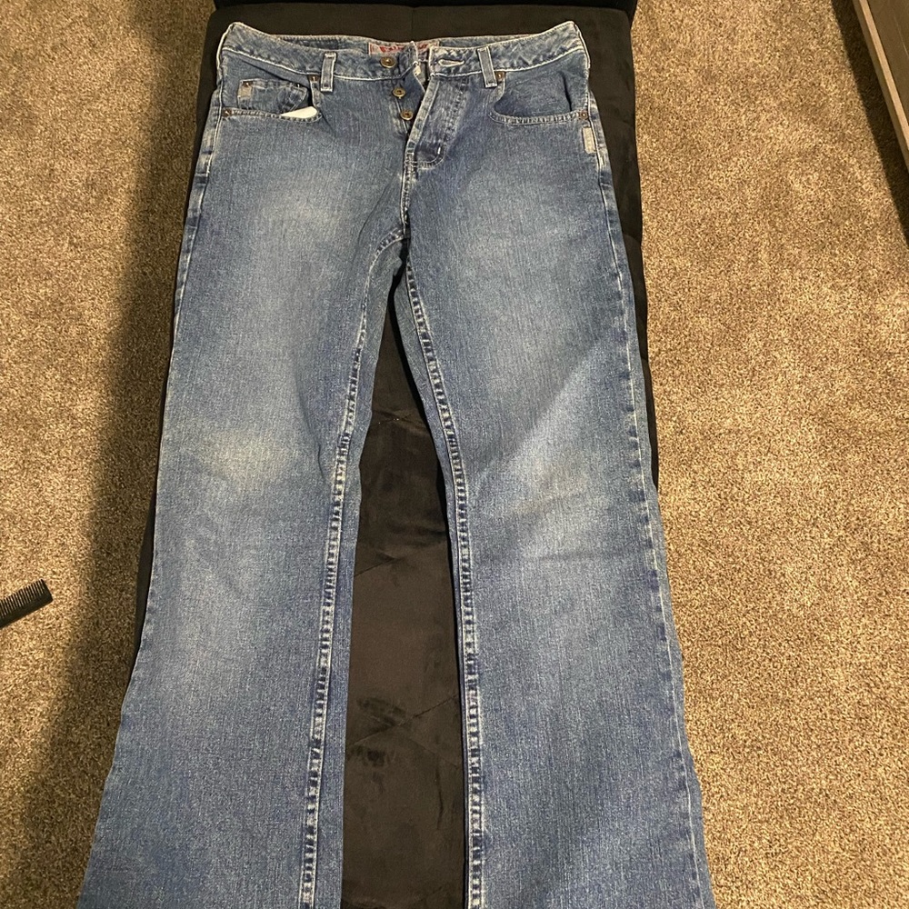 Silver jeans